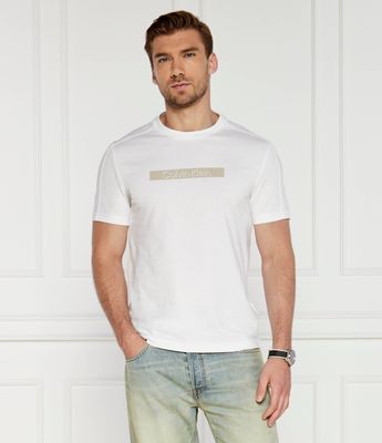 T-shirt męski casual Calvin Klein ze sklepu: Gomez Fashion Store w kategorii: T-shirty męskie - zdjęcie 874714-BD9-10338_CK244M000023257