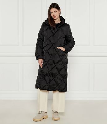 Marc Cain - Płaszcz damski ze sklepu: Gomez Fashion Store w kategorii: Płaszcze damskie - zdjęcie 874714-BD9-10338_CR244W000005900