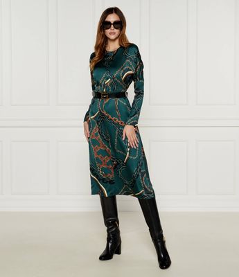 Marc Cain - Sukienka casualowa ze sklepu: Gomez Fashion Store w kategorii: Sukienki - zdjęcie 874714-BD9-10338_CR244W000008559
