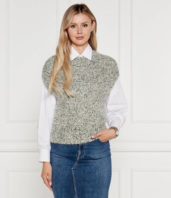 Sweter damski Marc Cain ze sklepu: Gomez Fashion Store w kategorii: Swetry damskie - zdjęcie 874714-BD9-10338_CR244W000026503
