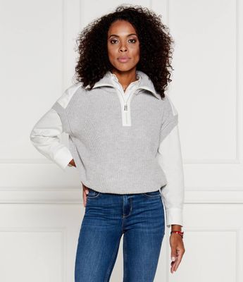 Marc Cain - Sweter damski ze sklepu: Gomez Fashion Store w kategorii: Swetry damskie - zdjęcie 874714-BD9-10338_CR244W000091810