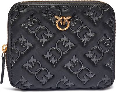 Portfel damski elegancki Pinko ze sklepu: Gomez Fashion Store w kategorii: Portfele damskie - zdjęcie 874714-BD9-10338_PI244W000085582