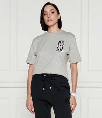 Bluzka damska wiosenna Pinko ze sklepu: Gomez Fashion Store w kategorii: Bluzki damskie - zdjęcie 874714-BD9-10338_PI244W000261042