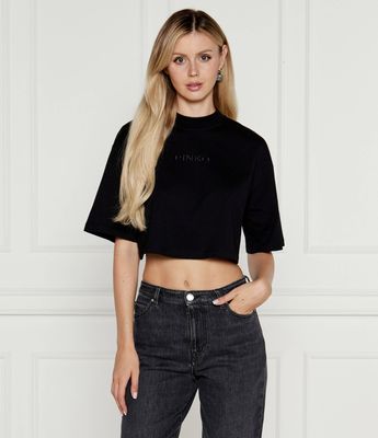 Bluzka damska casual Pinko ze sklepu: Gomez Fashion Store w kategorii: Bluzki damskie - zdjęcie 874714-BD9-10338_PI244W000262099