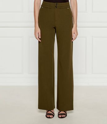Spodnie damskie Pinko ze sklepu: Gomez Fashion Store w kategorii: Spodnie damskie - zdjęcie 874714-BD9-10338_PI244W000333B73