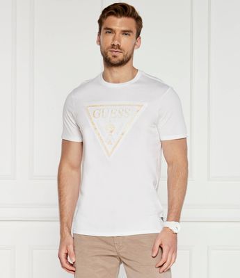 T-shirt męski na wiosnę Guess ze sklepu: Gomez Fashion Store w kategorii: T-shirty męskie - zdjęcie 874714-BD9-10338_GJ244M000032F11
