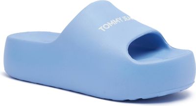 Klapki damskie na lato Tommy Jeans ze sklepu: Gomez Fashion Store w kategorii: Klapki damskie - zdjęcie 874714-BD9-10338_TM244W000012F64