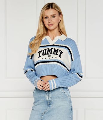 Tommy Jeans - Sweter damski ze sklepu: Gomez Fashion Store w kategorii: Swetry damskie - zdjęcie 874714-BD9-10338_TM244W000043F64