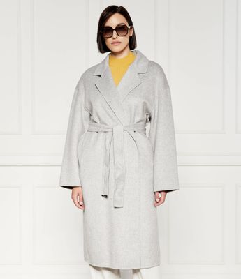 Płaszcz damski casual Calvin Klein ze sklepu: Gomez Fashion Store w kategorii: Płaszcze damskie - zdjęcie 874714-BD9-10338_CK244W000019C22