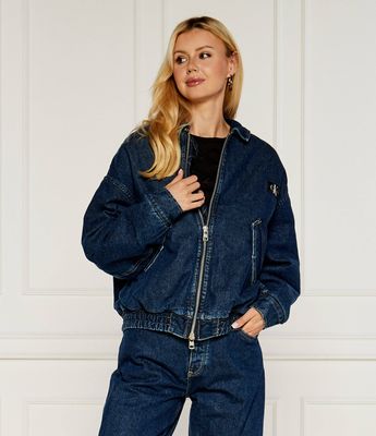 Calvin Klein Jeans - Kurtka damska casual ze sklepu: Gomez Fashion Store w kategorii: Kurtki damskie - zdjęcie 874714-BD9-10338_CJ244W000062197