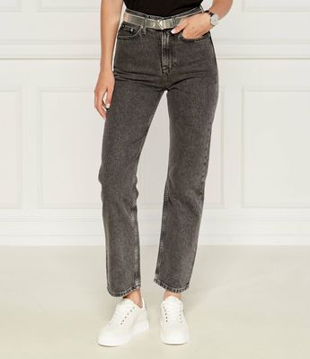 Jeansy damskie jesienne Calvin Klein Jeans ze sklepu: Gomez Fashion Store w kategorii: Jeansy damskie - zdjęcie 874714-BD9-10338_CJ244W000066199