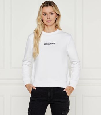 Guess Jeans - Bluza damska młodzieżowa na jesień ze sklepu: Gomez Fashion Store w kategorii: Bluzy damskie - zdjęcie 874714-BD9-10338_GE245W000031F11