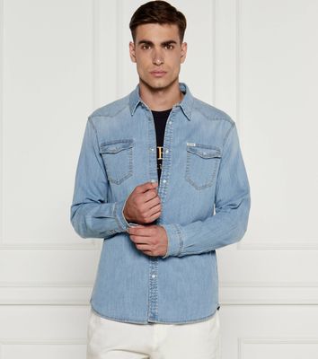 Koszula męska casual Guess ze sklepu: Gomez Fashion Store w kategorii: Koszule męskie - zdjęcie 874714-BD9-10338_GJ245M000058Q23
