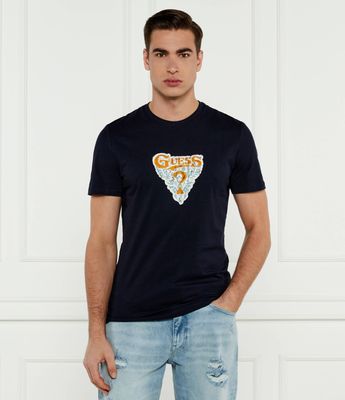 T-shirt męski casual Guess ze sklepu: Gomez Fashion Store w kategorii: T-shirty męskie - zdjęcie 874714-BD9-10338_GJ245M000071B07