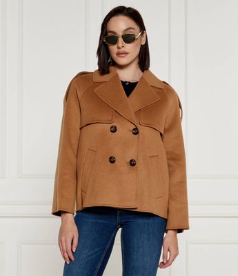 Płaszcz damski na jesień Liu Jo ze sklepu: Gomez Fashion Store w kategorii: Płaszcze damskie - zdjęcie 874714-BD9-10338_LC244W000095U77