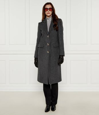 Płaszcz damski na jesień Liu Jo ze sklepu: Gomez Fashion Store w kategorii: Płaszcze damskie - zdjęcie 874714-BD9-10338_LC244W000099T55