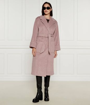 Płaszcz damski jesienny Liu Jo ze sklepu: Gomez Fashion Store w kategorii: Płaszcze damskie - zdjęcie 874714-BD9-10338_LJ245W000110U47
