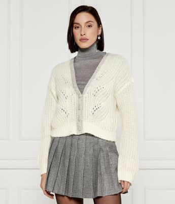 Sweter damski casual Liu Jo ze sklepu: Gomez Fashion Store w kategorii: Swetry damskie - zdjęcie 874714-BD9-10338_LJ245W000125701