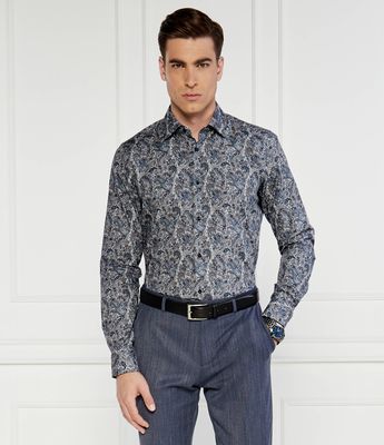 Koszula męska casual Joop! ze sklepu: Gomez Fashion Store w kategorii: Koszule męskie - zdjęcie 874714-BD9-10338_JO244M000009456