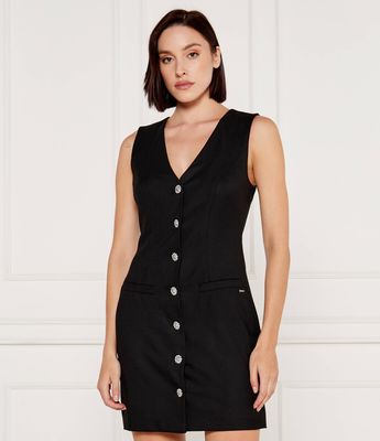 Guess - Sukienka na wiosnę ze sklepu: Gomez Fashion Store w kategorii: Sukienki - zdjęcie 874714-BD9-10338_GJ245W000061058
