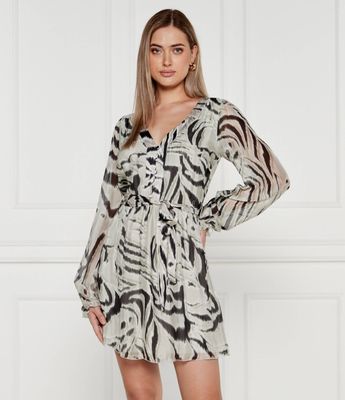 Sukienka Guess ze sklepu: Gomez Fashion Store w kategorii: Sukienki - zdjęcie 874714-BD9-10338_GJ245W000086Q34