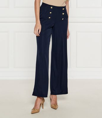 Spodnie damskie eleganckie LAUREN RALPH LAUREN ze sklepu: Gomez Fashion Store w kategorii: Spodnie damskie - zdjęcie 874714-BD9-10338_RL244W000017AL9