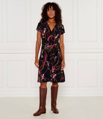 LAUREN RALPH LAUREN - Sukienka na wiosnę ze sklepu: Gomez Fashion Store w kategorii: Sukienki - zdjęcie 874714-BD9-10338_RL244W000035J70