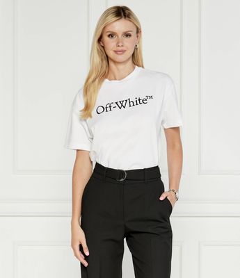 Off-White - Bluzka damska zimowa ze sklepu: Gomez Fashion Store w kategorii: Bluzki damskie - zdjęcie 874714-BD9-10338_OF244W000001000