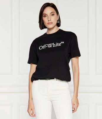 Bluzka damska wiosenna Off White ze sklepu: Gomez Fashion Store w kategorii: Bluzki damskie - zdjęcie 874714-BD9-10338_OF244W000001006