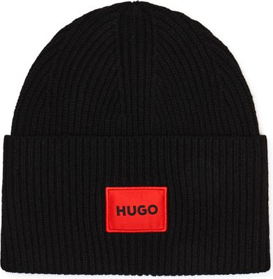 Czapka zimowa damska HUGO ze sklepu: Gomez Fashion Store w kategorii: Czapki zimowe damskie - zdjęcie 874714-BD9-10338_BU245W000006001