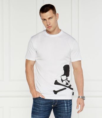 T-shirt męski casualowy Philipp Plein ze sklepu: Gomez Fashion Store w kategorii: T-shirty męskie - zdjęcie 874714-BD9-10338_PN244M000021001