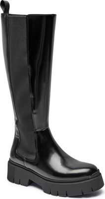 HUGO - Kozaki damskie na lato ze sklepu: Gomez Fashion Store w kategorii: Kozaki damskie - zdjęcie 874714-BD9-10338_BU245W000038001