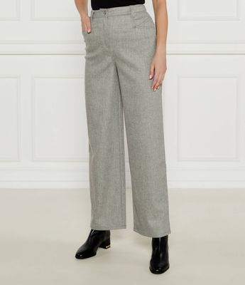 Spodnie damskie na wiosnę BOSS ORANGE ze sklepu: Gomez Fashion Store w kategorii: Spodnie damskie - zdjęcie 874714-BD9-10338_BO245W000003041