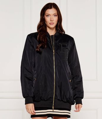 Elisabetta Franchi - Kurtka damska casual ze sklepu: Gomez Fashion Store w kategorii: Kurtki damskie - zdjęcie 874714-BD9-10338_EF244W000060110