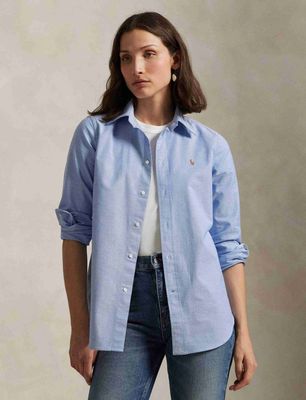Koszula damska na lato Polo Ralph Lauren ze sklepu: Gomez Fashion Store w kategorii: Koszule damskie - zdjęcie 874714-BD9-10338_PR244W000078T23