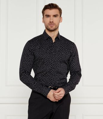 Koszula męska casualowa jesienna BOSS BLACK ze sklepu: Gomez Fashion Store w kategorii: Koszule męskie - zdjęcie 874714-BD9-10338_BB245M000115001