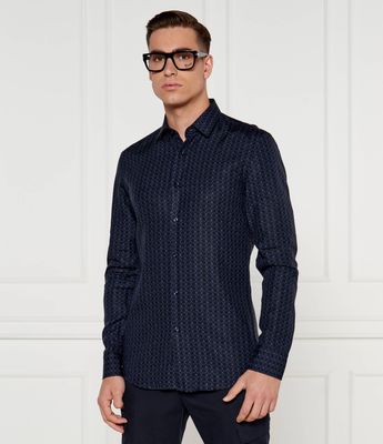 Koszula męska jesienna BOSS BLACK ze sklepu: Gomez Fashion Store w kategorii: Koszule męskie - zdjęcie 874714-BD9-10338_BB245M000123411