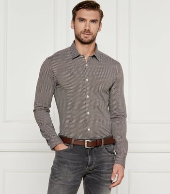 Koszula męska jesienna BOSS BLACK ze sklepu: Gomez Fashion Store w kategorii: Koszule męskie - zdjęcie 874714-BD9-10338_BB245M000145361