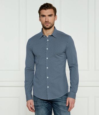 Koszula męska na wiosnę BOSS BLACK ze sklepu: Gomez Fashion Store w kategorii: Koszule męskie - zdjęcie 874714-BD9-10338_BB245M000145485