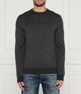 BOSS BLACK - Sweter męski ze sklepu: Gomez Fashion Store w kategorii: Swetry męskie - zdjęcie 874714-BD9-10338_BB245M000217001