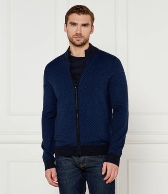 Sweter męski BOSS BLACK ze sklepu: Gomez Fashion Store w kategorii: Swetry męskie - zdjęcie 874714-BD9-10338_BB245M000219404