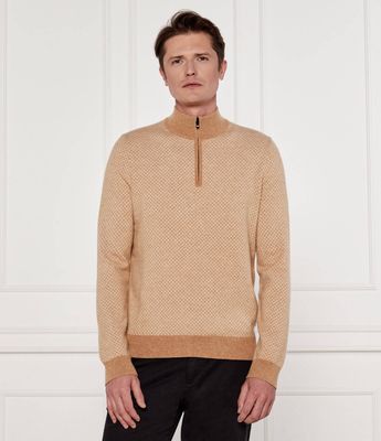 Sweter męski BOSS BLACK ze sklepu: Gomez Fashion Store w kategorii: Swetry męskie - zdjęcie 874714-BD9-10338_BB245M000220260