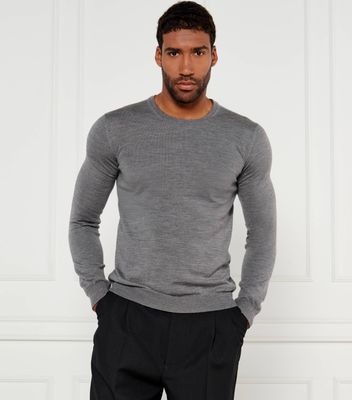 Sweter męski HUGO ze sklepu: Gomez Fashion Store w kategorii: Swetry męskie - zdjęcie 874714-BD9-10338_BU245M000203034