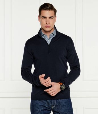 Sweter męski HUGO ze sklepu: Gomez Fashion Store w kategorii: Swetry męskie - zdjęcie 874714-BD9-10338_BU245M000205410