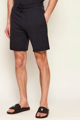 Spodenki męskie gładkie BOSS BLACK ze sklepu: Gomez Fashion Store w kategorii: Spodenki męskie - zdjęcie 874714-BD9-10338_BW245M000054001