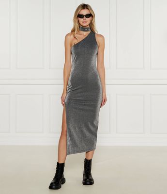 Sukienka casual HUGO ze sklepu: Gomez Fashion Store w kategorii: Sukienki - zdjęcie 874714-BD9-10338_BU245W000098001