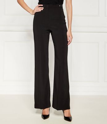 Spodnie damskie na lato Patrizia Pepe ze sklepu: Gomez Fashion Store w kategorii: Spodnie damskie - zdjęcie 874714-BD9-10338_PK244W000128049