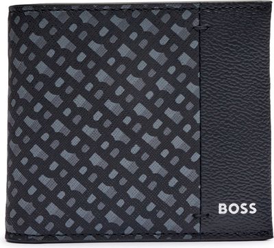 BOSS BLACK - Portfel męski casual na jesień ze sklepu: Gomez Fashion Store w kategorii: Portfele męskie - zdjęcie 874714-BD9-10338_BB245M000274001