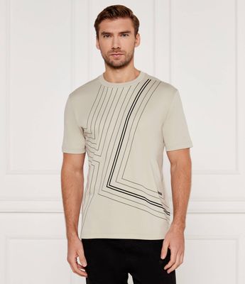 BOSS GREEN - T-shirt męski ze sklepu: Gomez Fashion Store w kategorii: T-shirty męskie - zdjęcie 874714-BD9-10338_BG245M000058271