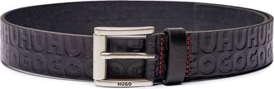 Pasek jesienny HUGO ze sklepu: Gomez Fashion Store w kategorii: Paski męskie - zdjęcie 874714-BD9-10338_BU245M000256001